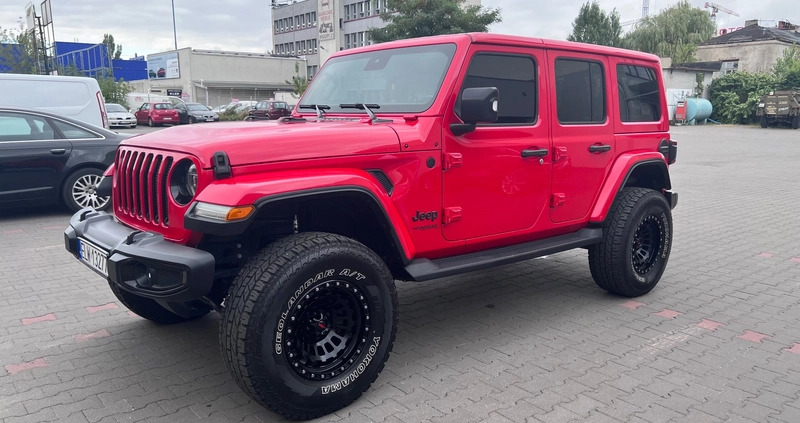 Jeep Wrangler cena 195000 przebieg: 52300, rok produkcji 2020 z Łódź małe 352